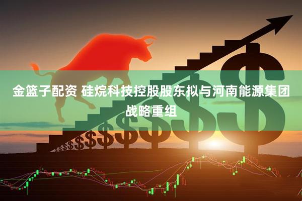 金篮子配资 硅烷科技控股股东拟与河南能源集团战略重组